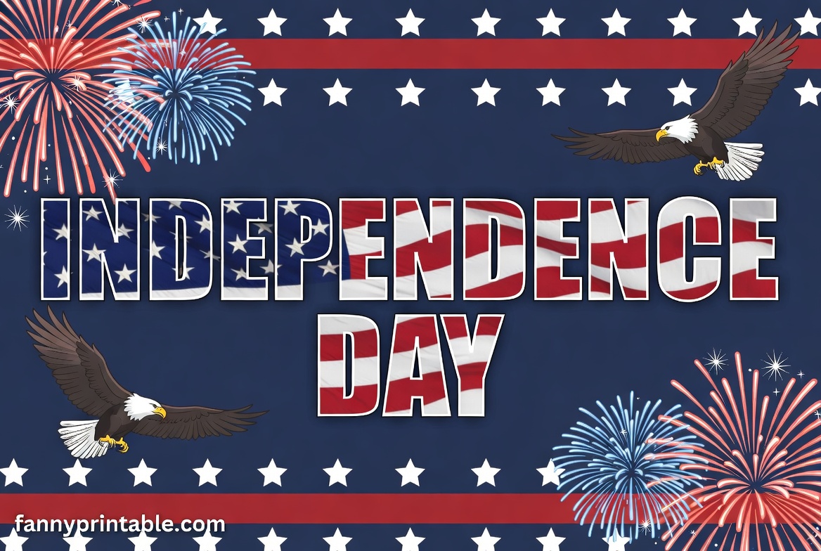 Free Printable 4th of July Banners (4)