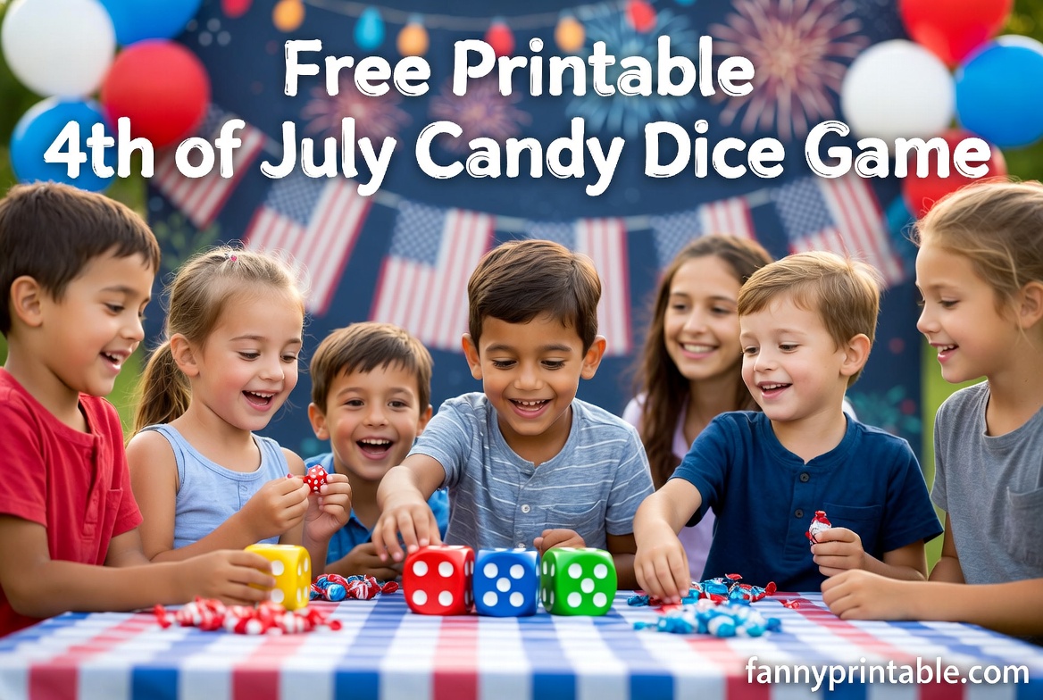 Free Printable 4th of July Candy Dice Game (2)