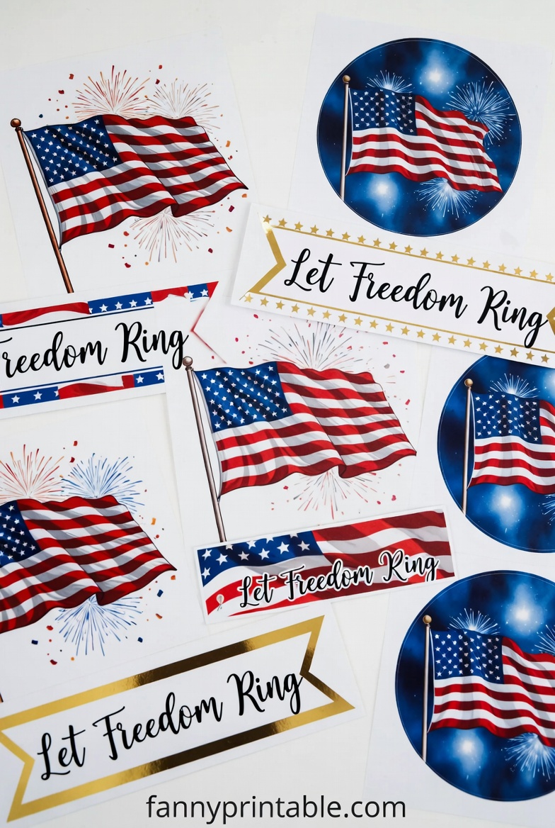 Free Printable 4th of July Gift Tags and Stickers (2)