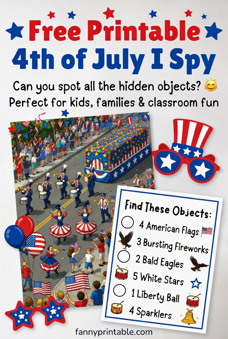 Free Printable 4th of July I Spy Games for Kids 4 Free Printable 4th of July I Spy Games for Kids (4)