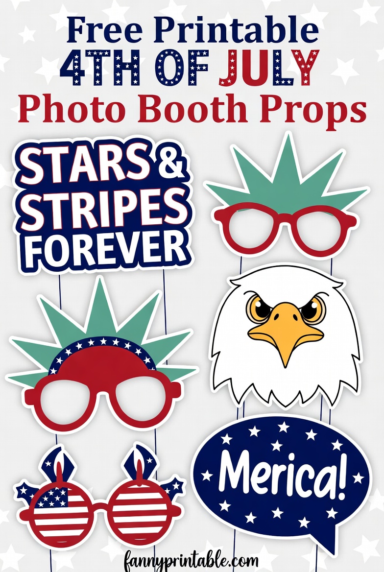 Free Printable 4th of July Photo Booth Props (2)