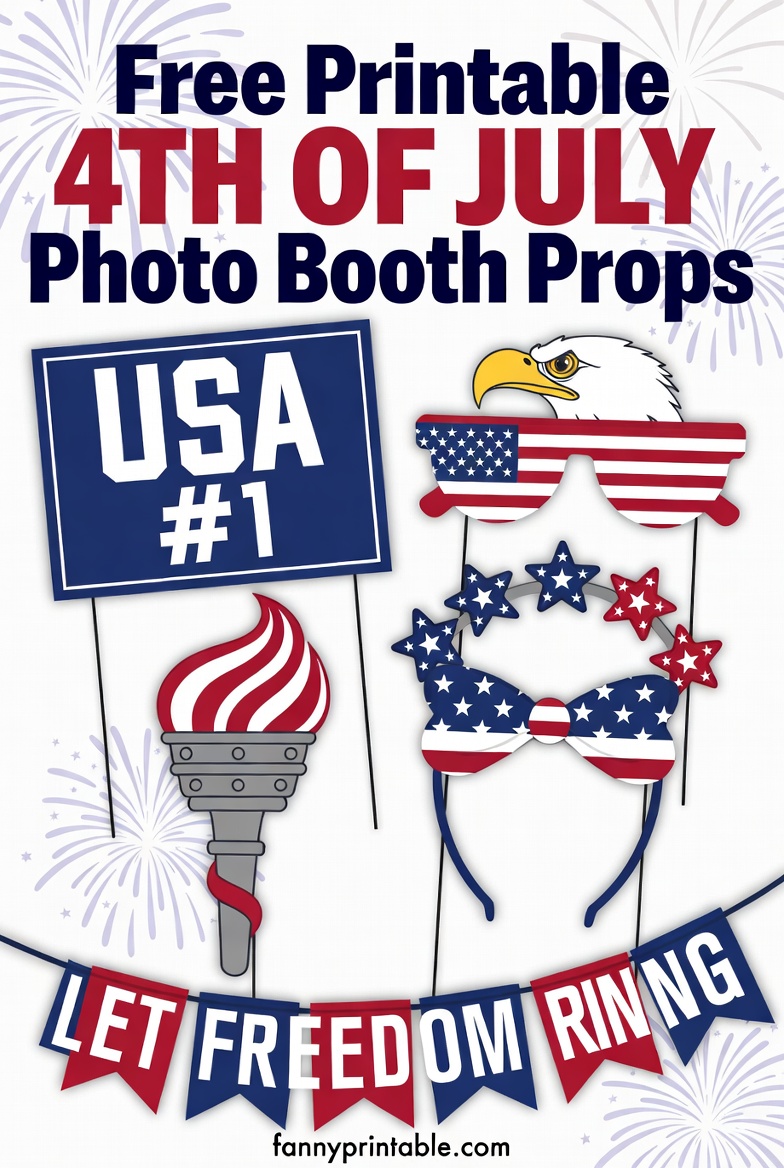 Free Printable 4th of July Photo Booth Props (3)