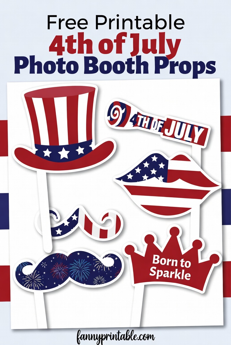 Free Printable 4th of July Photo Booth Props (4)