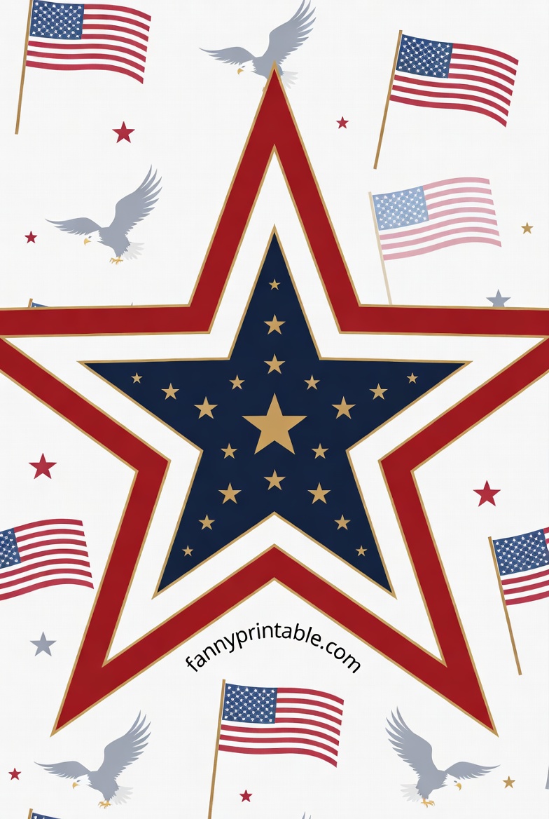 Free Printable 4th of July Star Templates (4)