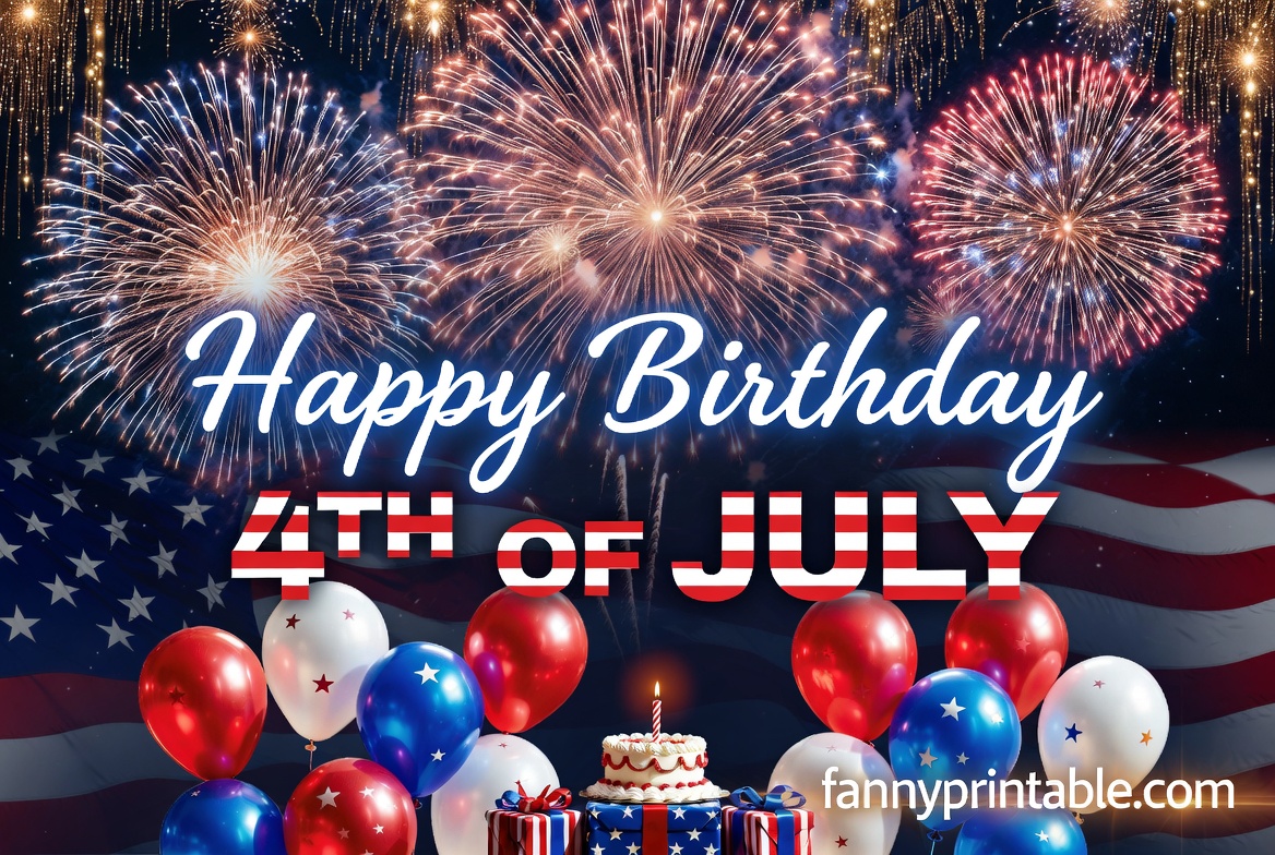 Happy Birthday and 4th of July Images (4)