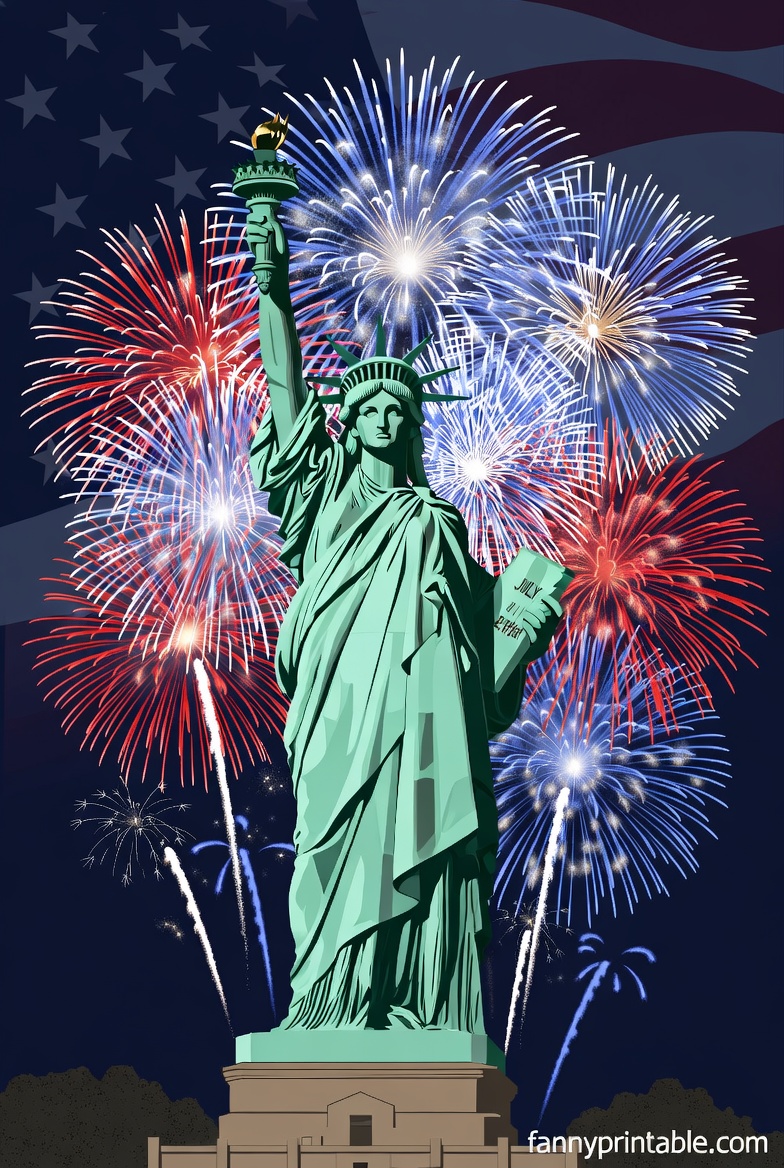 Patriotic 4th of July Images Free Printable Designs (1)