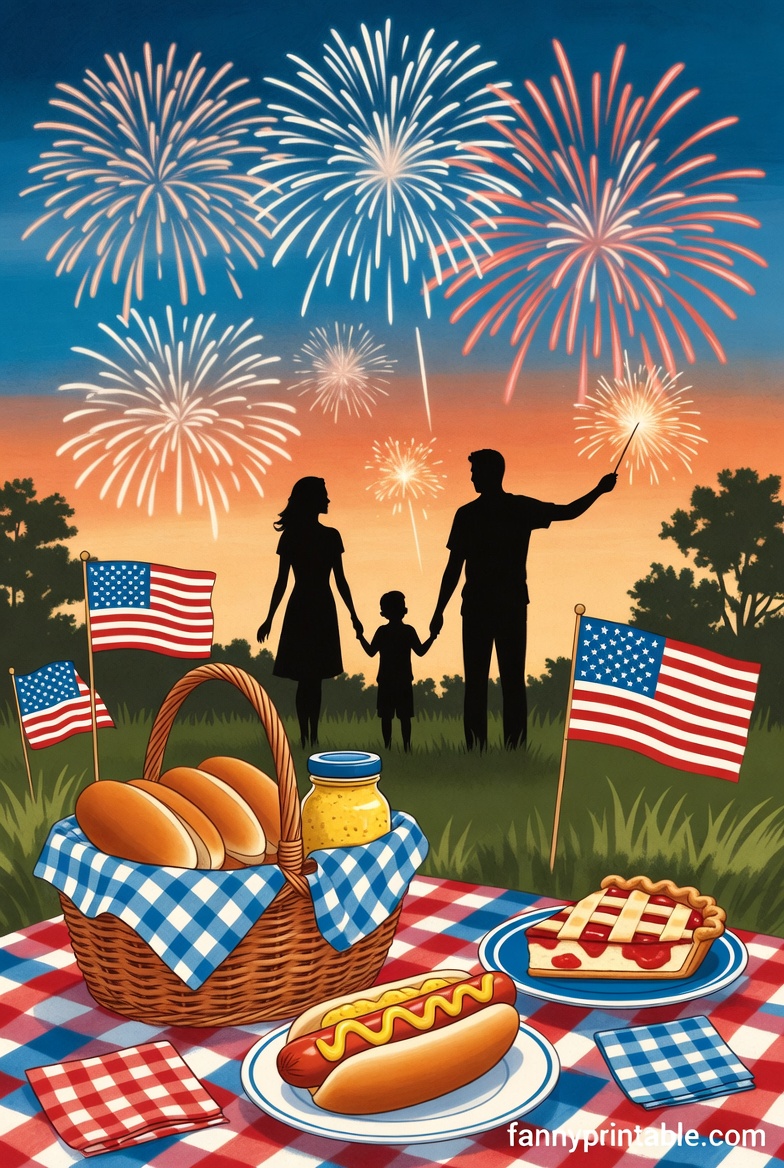 Patriotic 4th of July Images Free Printable Designs (2)