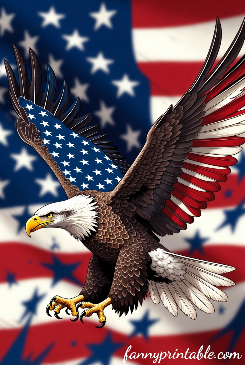 Patriotic 4th of July Images Free Printable Designs (4)