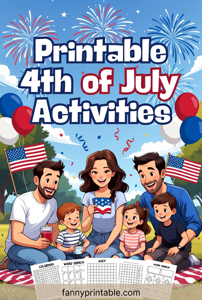 Printable 4th of July Activities (1)