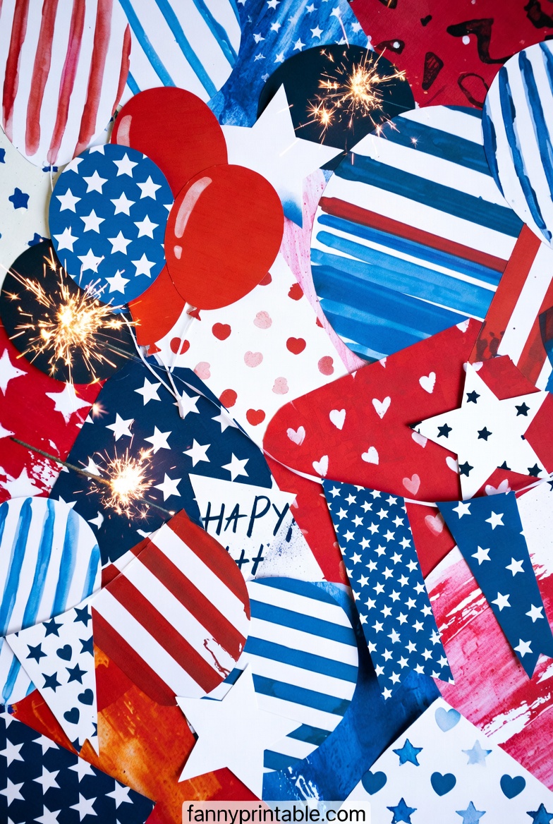 Printable 4th of July Collage Free DIY Ideas (3)