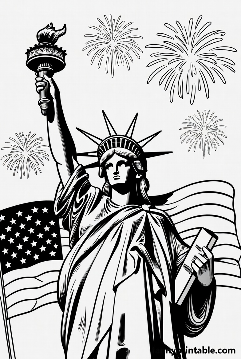 Printable 4th of July Coloring Pages (2)
