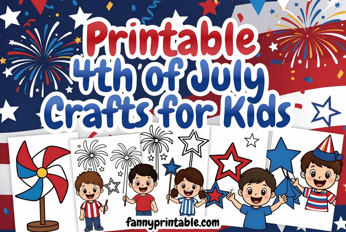 Printable 4th of July Crafts for Kids (2)