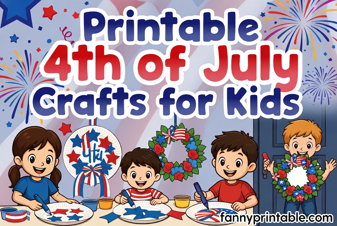 Printable 4th of July Crafts for Kids (3)