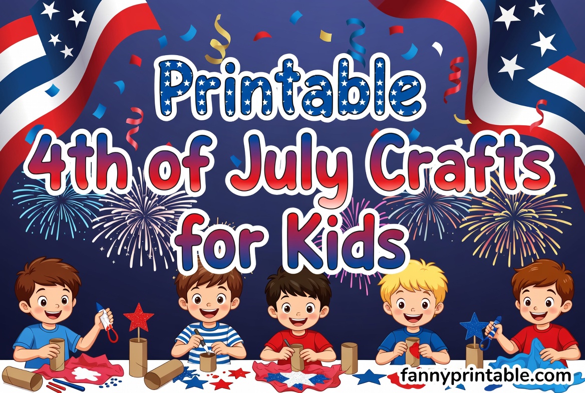 Printable 4th of July Crafts for Kids (4)