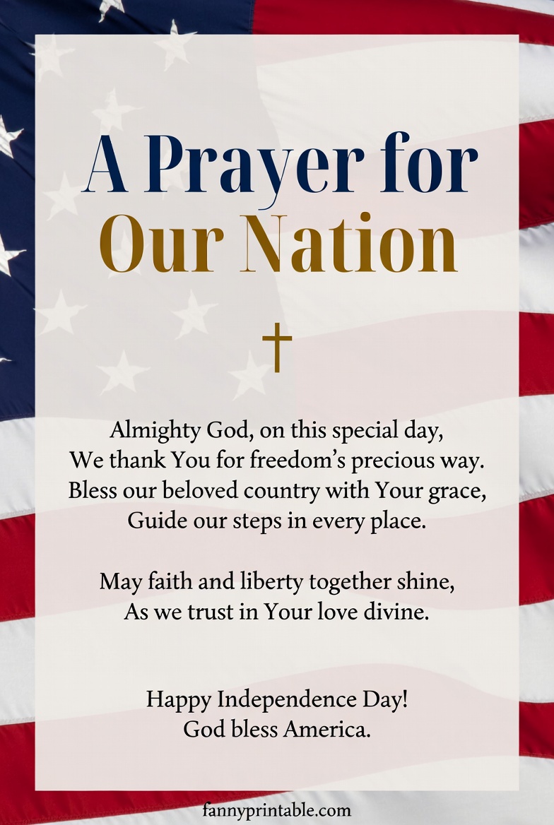 Religious 4th of July Poems for Church Bulletins (3)