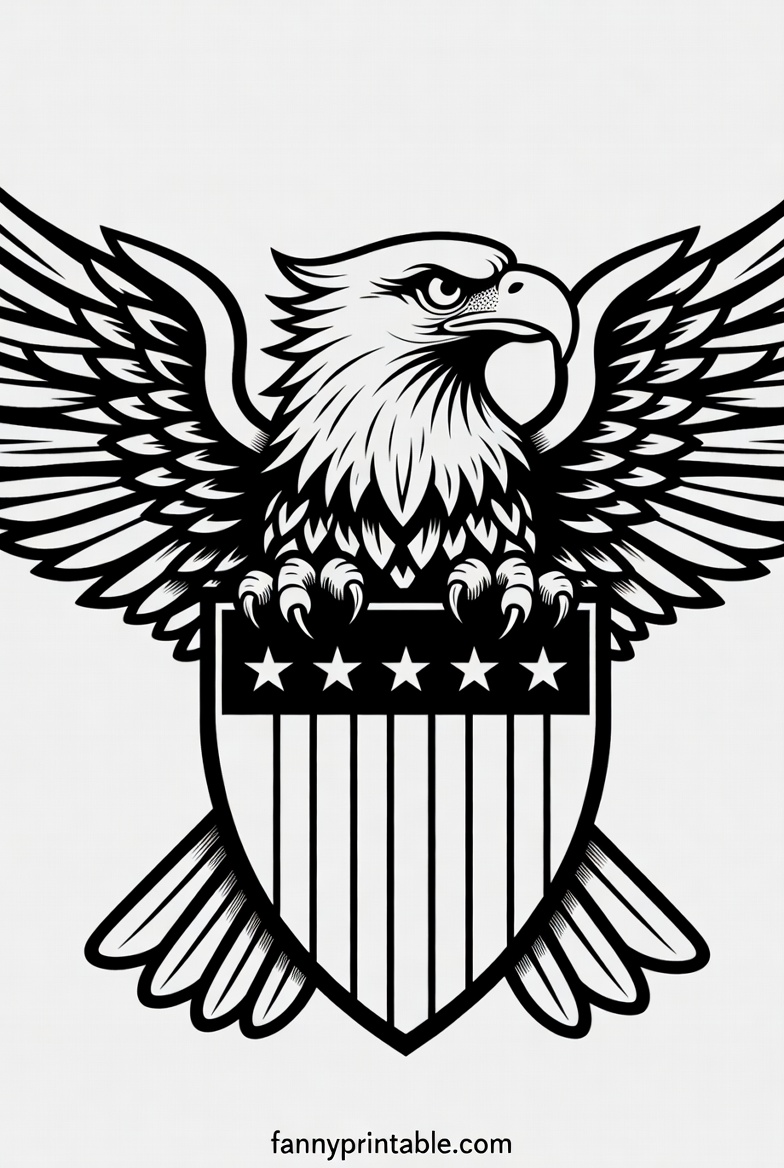 Free Black & White 4th of July Clipart (Download) (2)