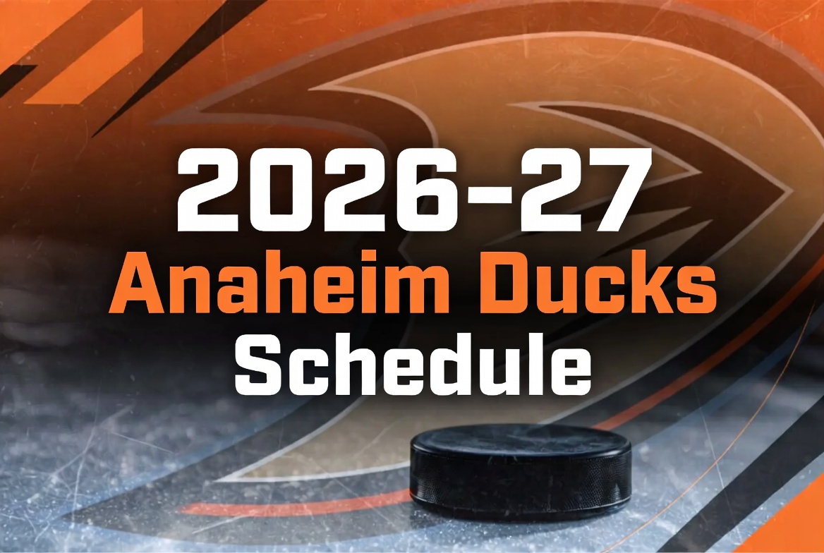 2026-27 Anaheim Ducks Schedule