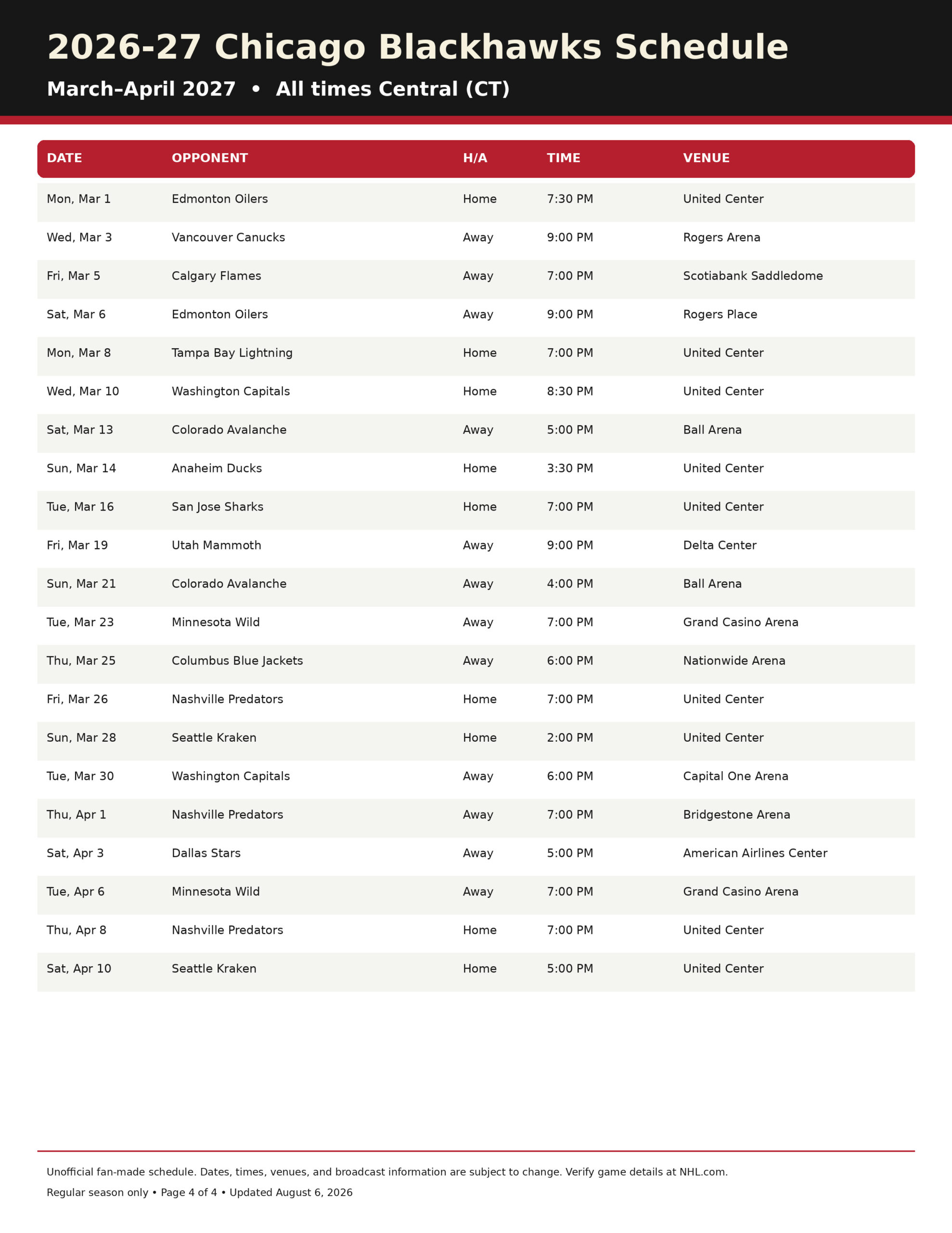 2026 27 Chicago Blackhawks Schedule Printable 4 scaled 2026-27 Chicago Blackhawks Schedule Printable 4