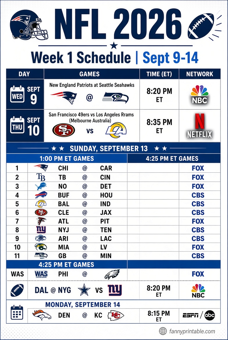 Printable NFL Schedule 2026 to 2027 (4)