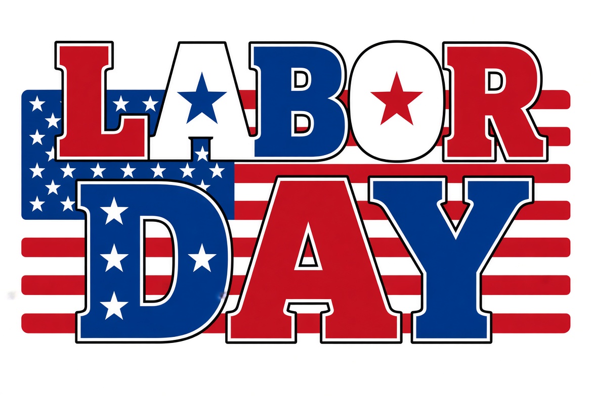 Free Labor Day Word Art Printables (USA) (1)