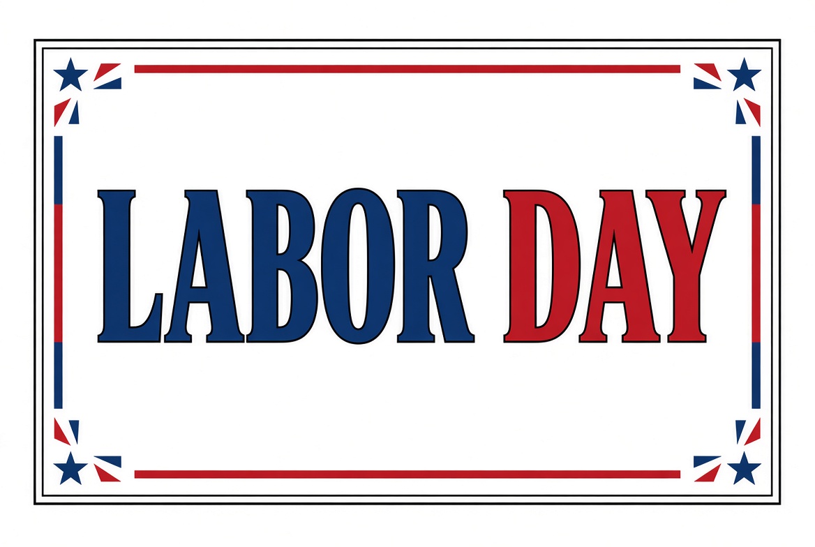 Free Labor Day Word Art Printables (USA) (2)