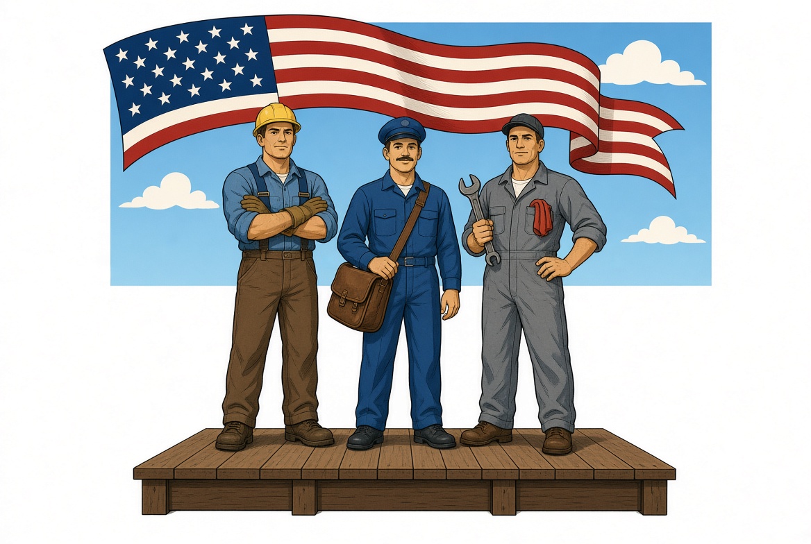 Free Labor Day Workers Images Printables 1 Free Labor Day Workers Images & Printables