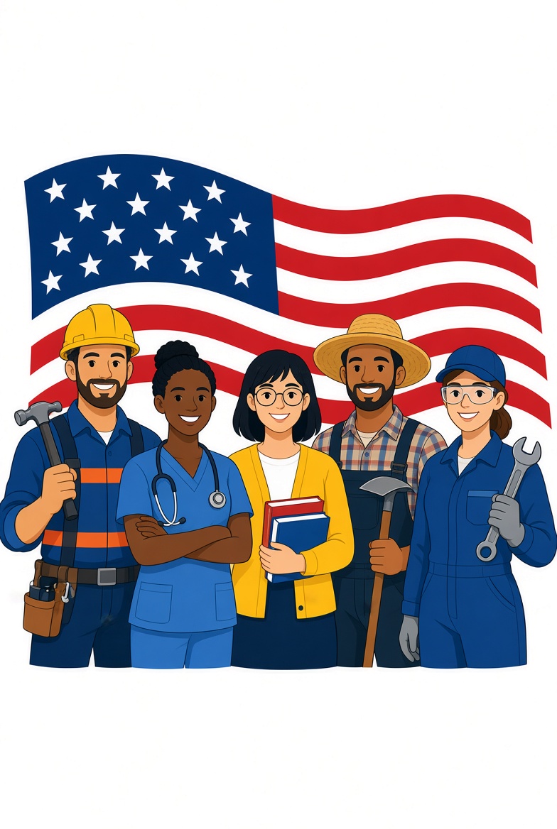 Free Labor Day Workers Images Printables 4 Free Labor Day Workers Images & Printables