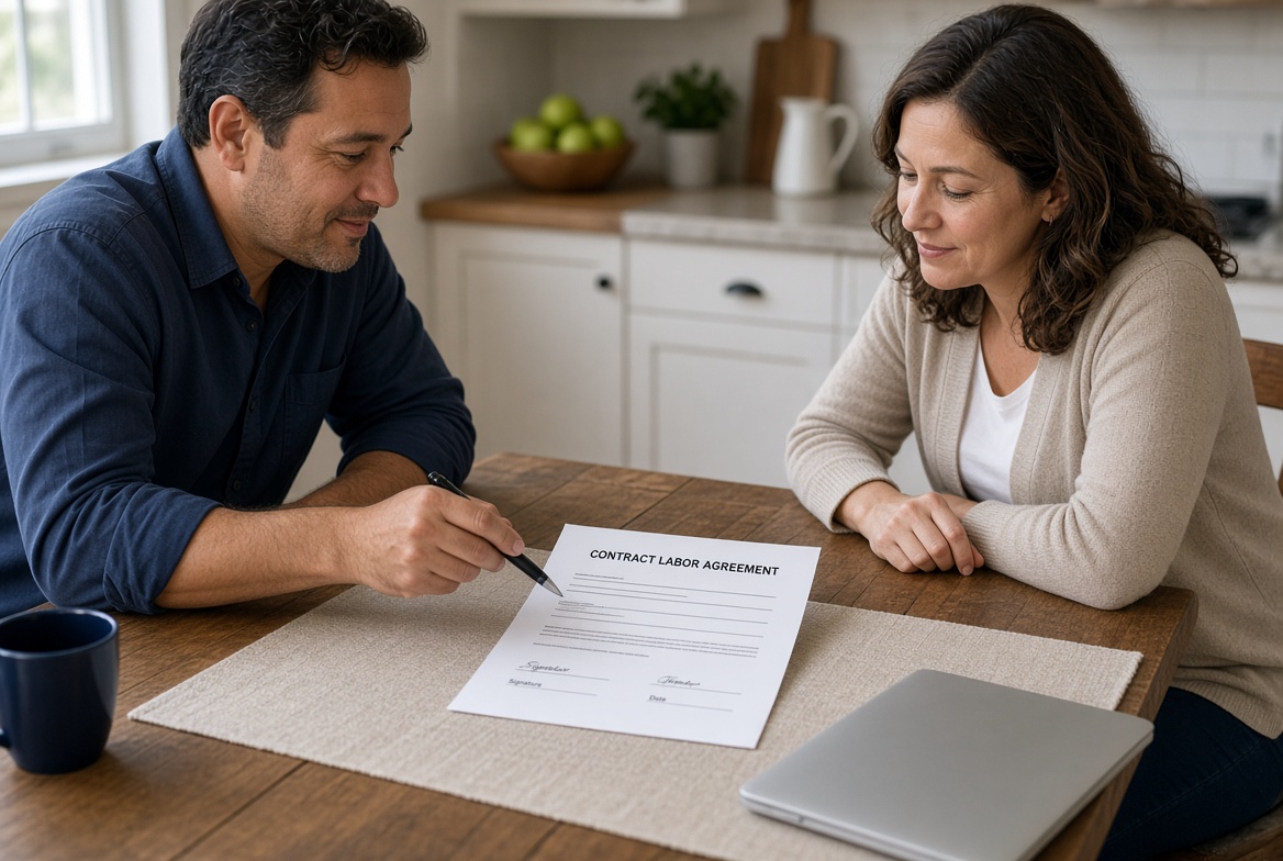 Free Printable Contract Labor Agreement Form (2)
