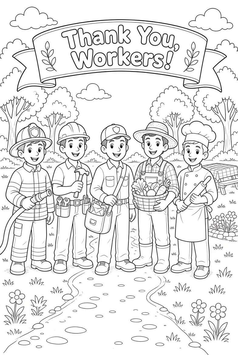 Free Printable Labor Day Activities for Kids (2027)