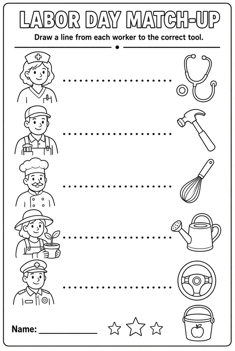 Free Printable Labor Day Activities for Kids (2029)