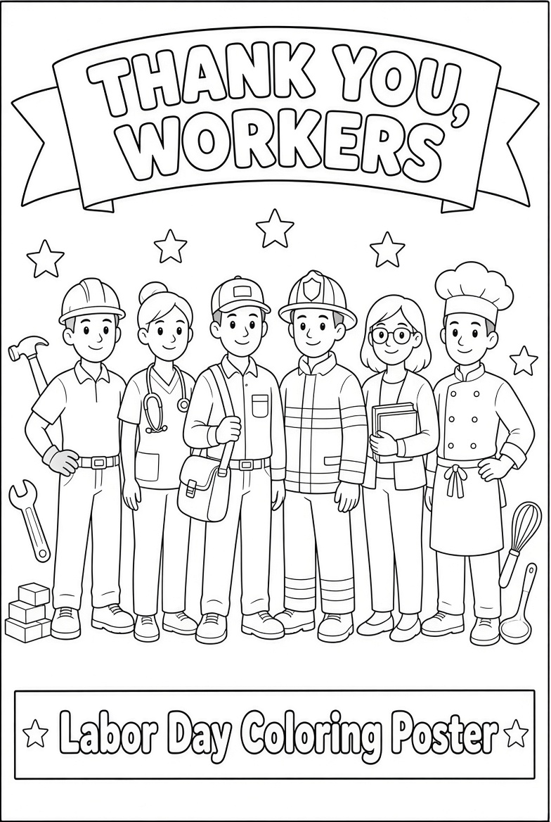 Free Printable Labor Day Decorations USA 2026 Guide (2)