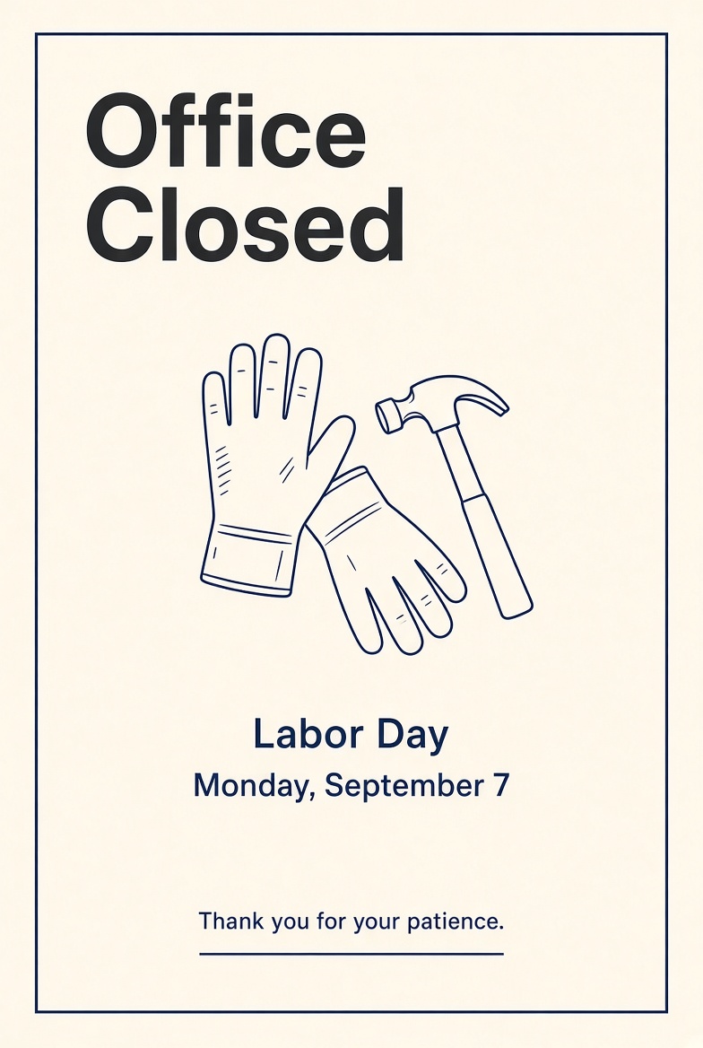 Free Printable Labor Day Sign 2026 Closed Sign PDFs 4 Free Printable Labor Day Sign 2026 Closed Sign PDFs (4)