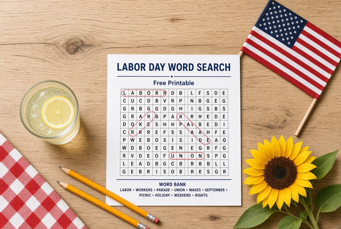 Free Printable Labor Day Word Search Puzzles (2)