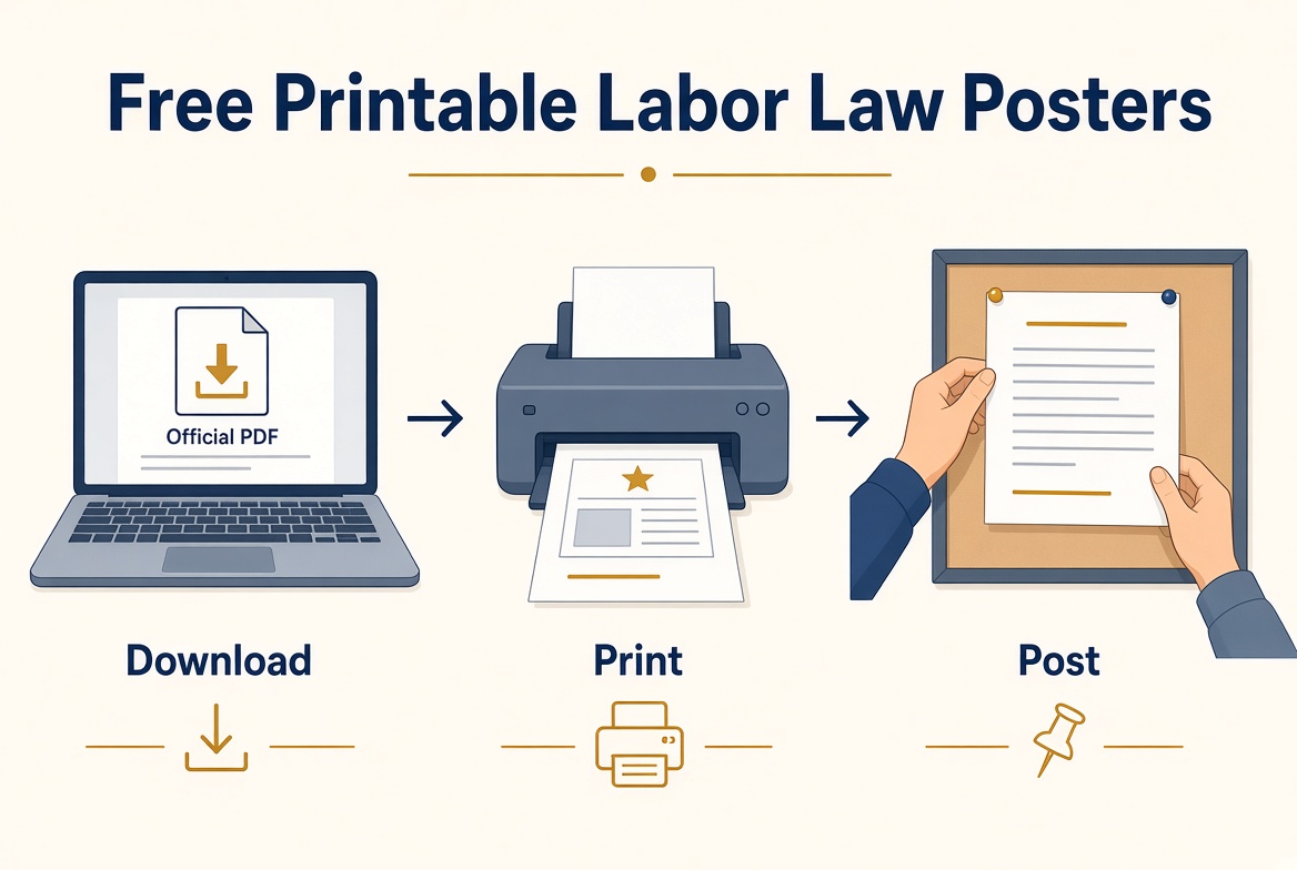 Free Printable Labor Law Posters Official U.S. Guide (3)