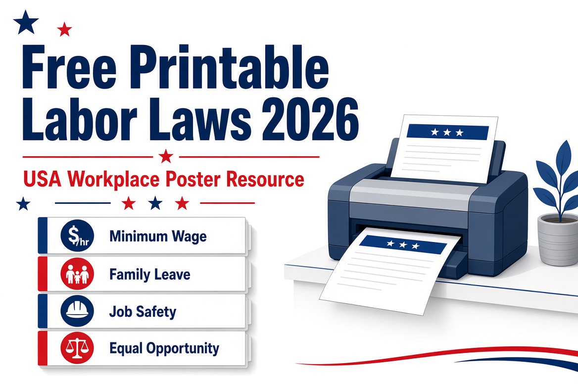 Free Printable Labor Laws 2026 Official USA Posters 2 Free Printable Labor Laws 2026 Official USA Posters (2)