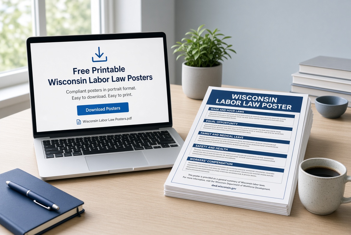 Free Wisconsin Labor Law Posters Printable 2
