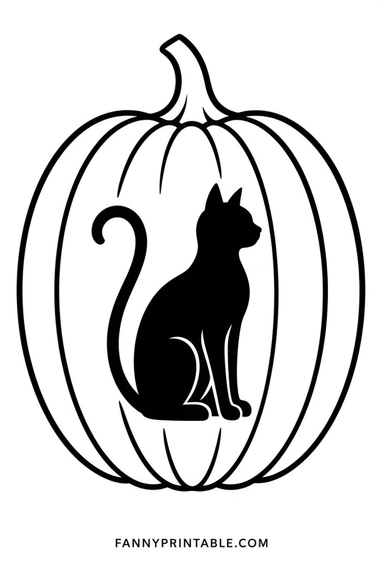 Best Free Pumpkin Stencils Printable (3)