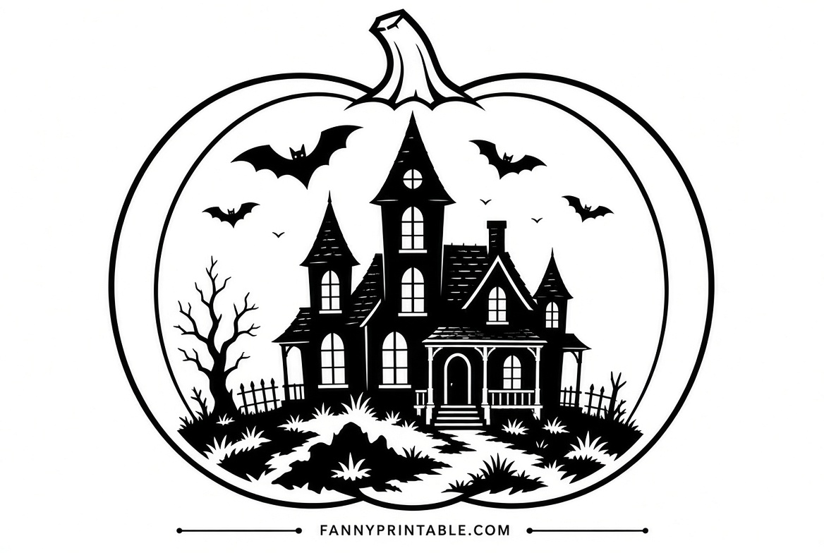Best Free Pumpkin Stencils Printable (4)
