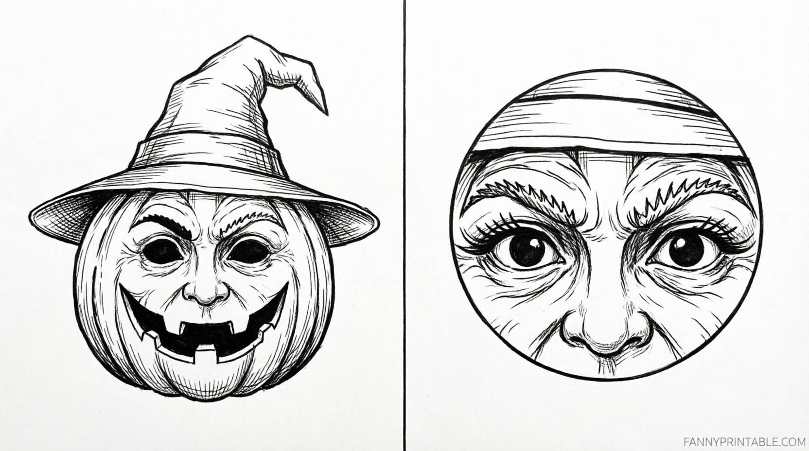 Difficult Pumpkin Stencils Printable Free (3)