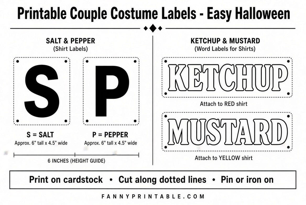 Easy Couple Halloween Costumes Ideas