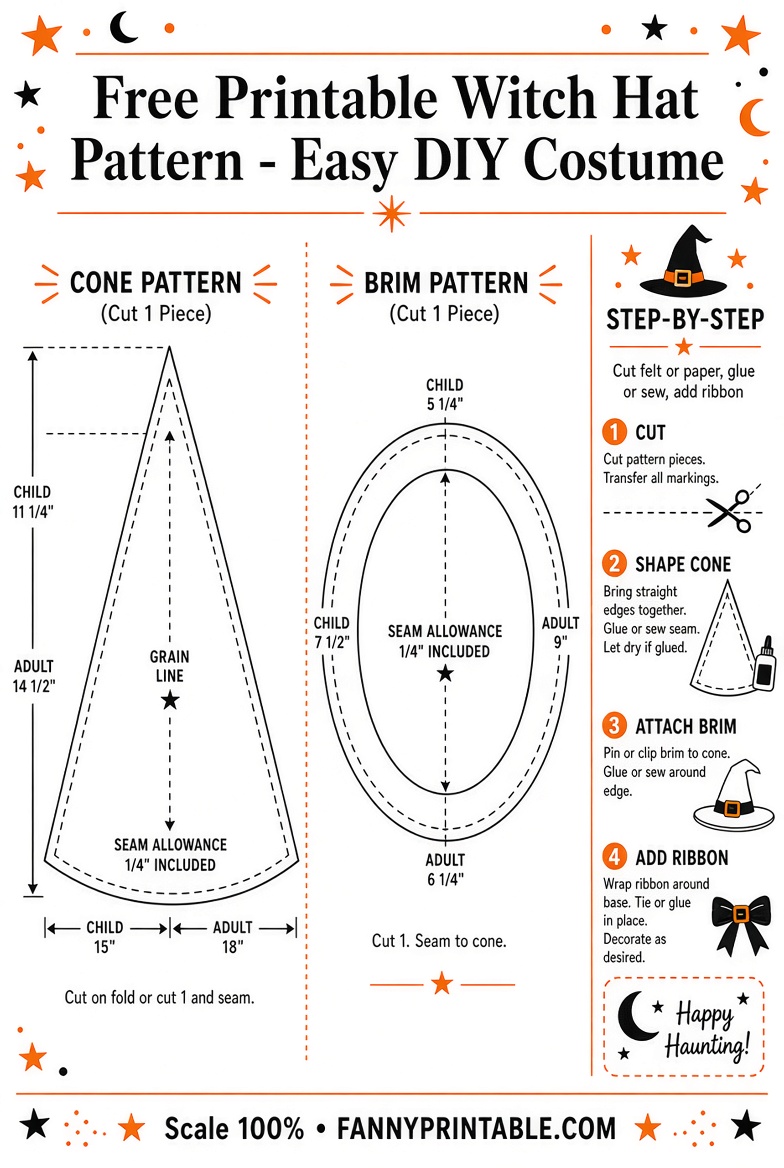 Easy DIY Halloween Costumes Free Printables