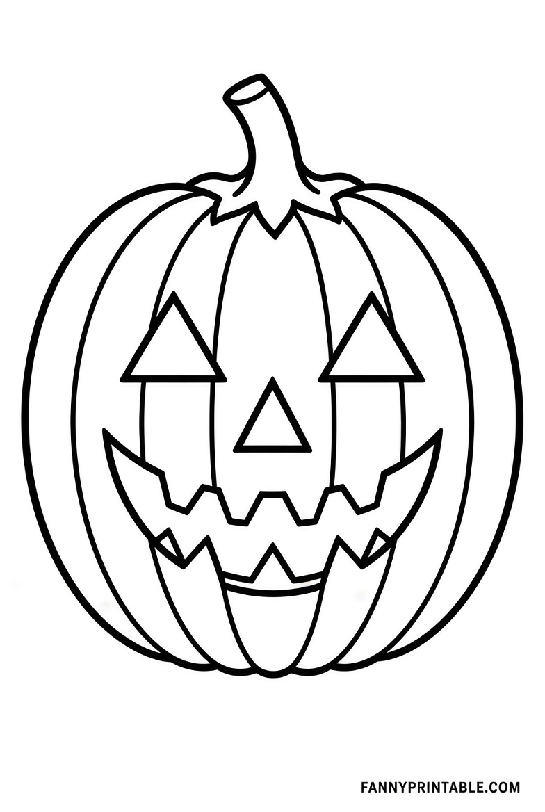 Easy Free Pumpkin Stencils Printable Guide 4 Easy Free Pumpkin Stencils Printable Guide (4)