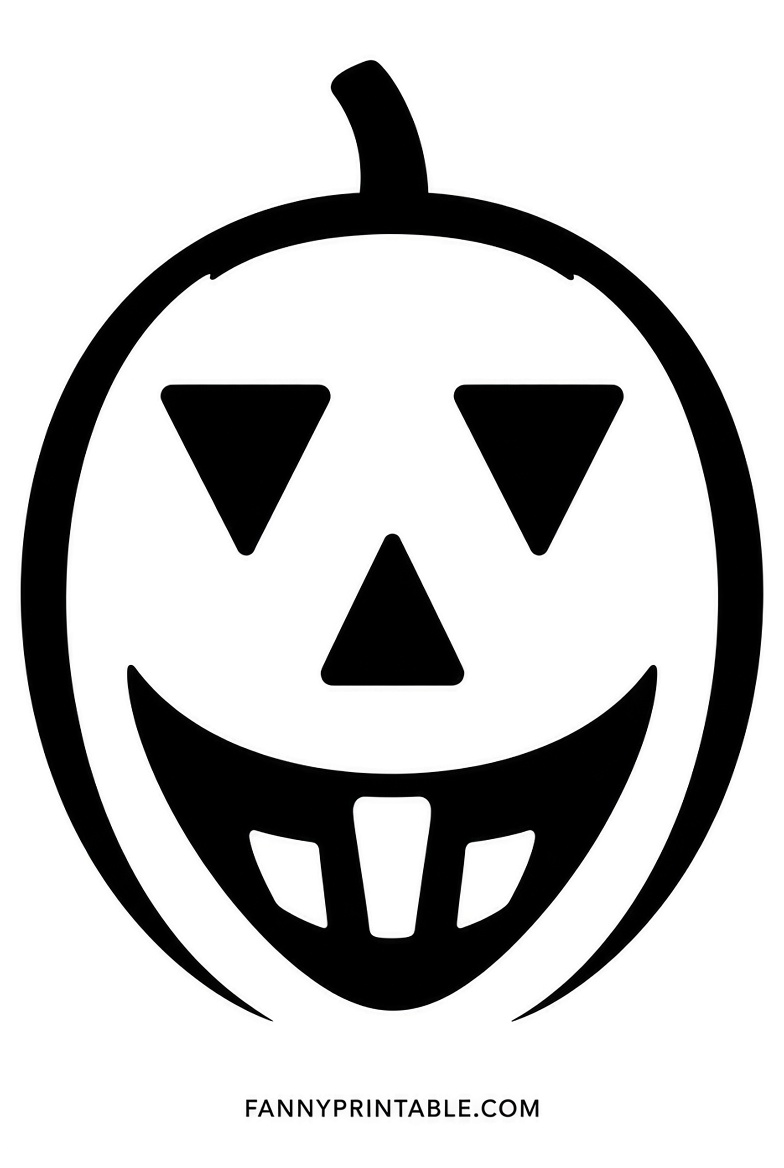 Easy Pumpkin Stencils Printable Free 1 Easy Pumpkin Stencils Printable Free (1)