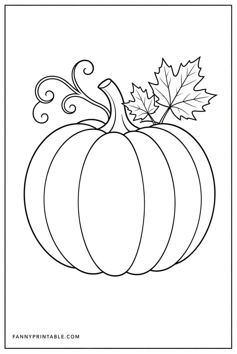 Free A4 Printable Pumpkin Stencils for Halloween (1)