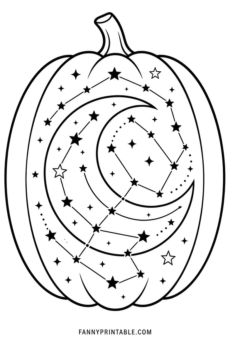 Free Adult Pumpkin Stencils Printable Guide (4)