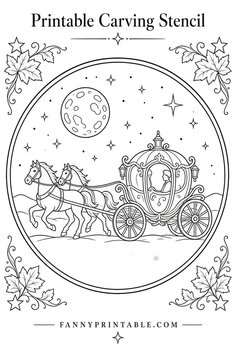 Free Disney Pumpkin Carving Stencils Printable (4)