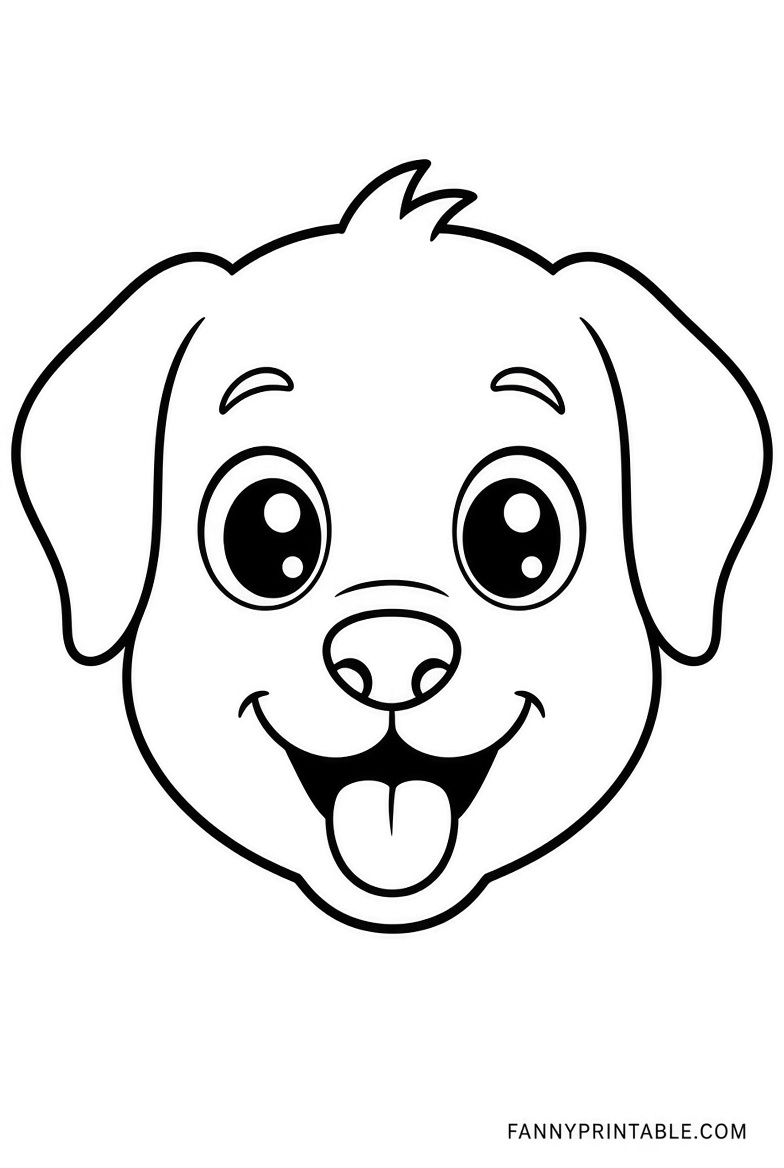 Free Dog Pumpkin Carving Stencils Printable (3)
