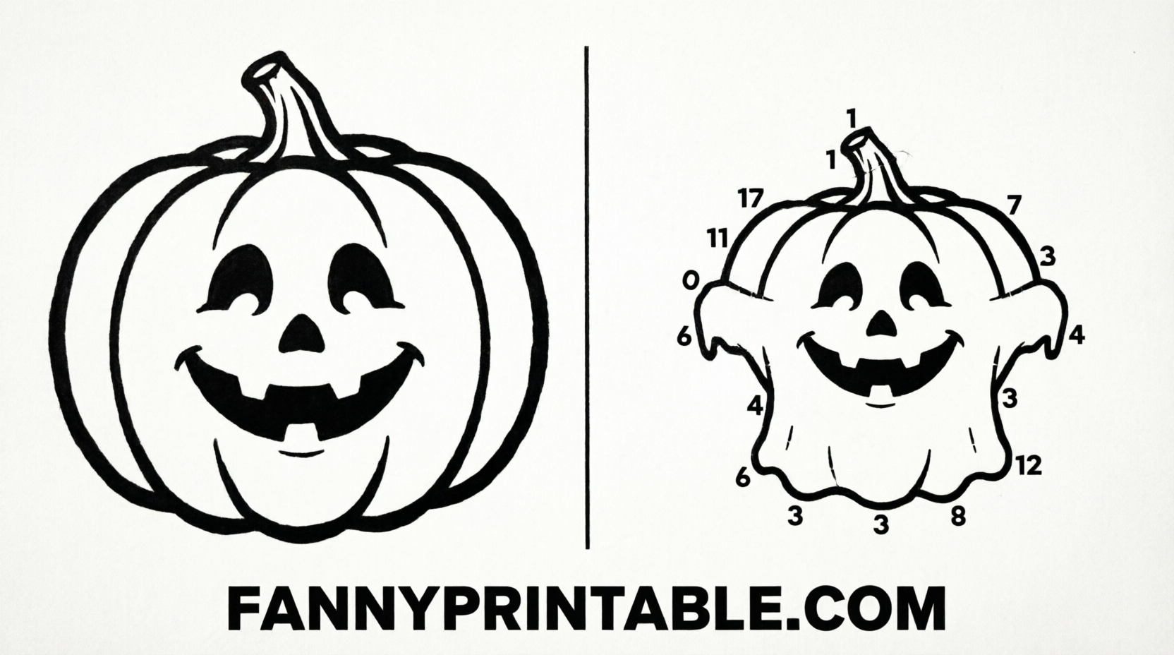 Free Ghost Pumpkin Stencils Printable (2)