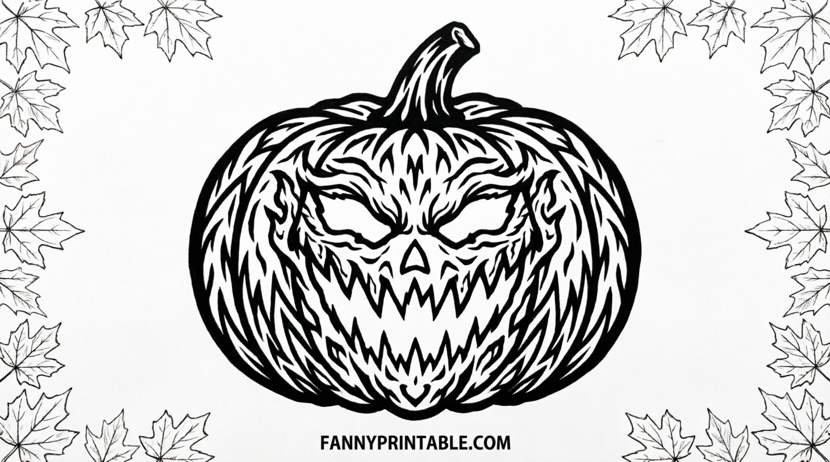 Free Ghost Pumpkin Stencils Printable (3)