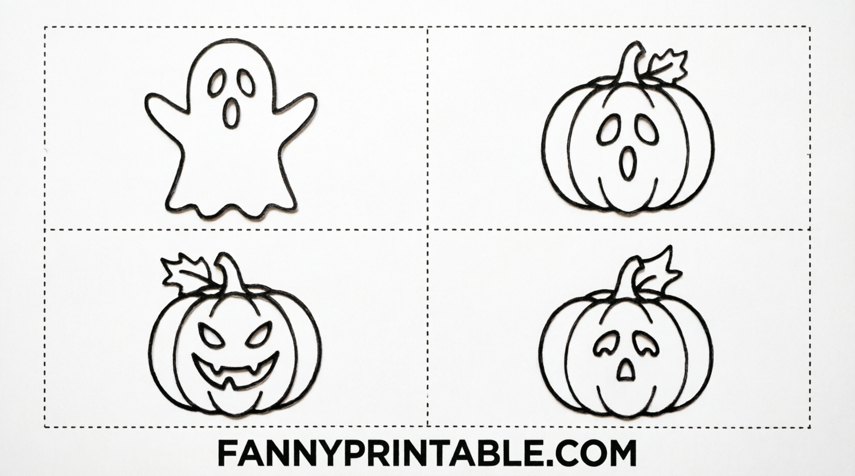Free Ghost Pumpkin Stencils Printable (4)
